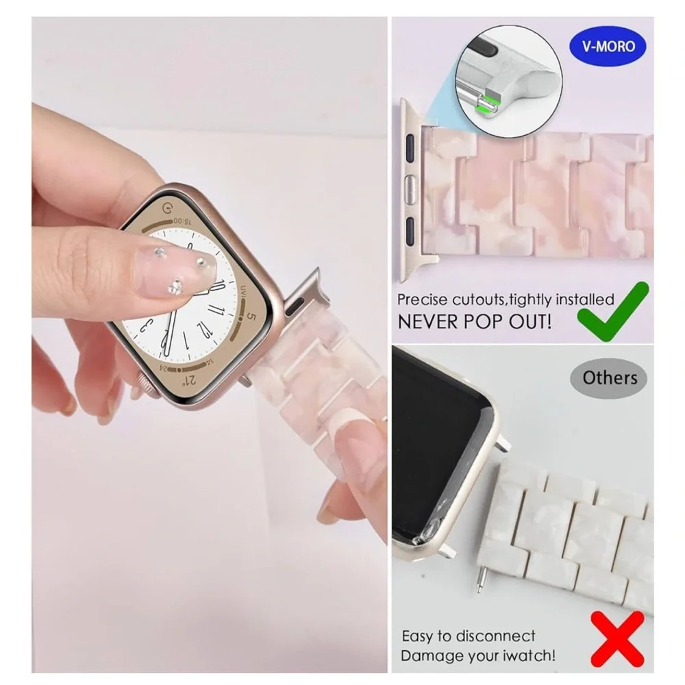 Rose Gold Smartwatch Band